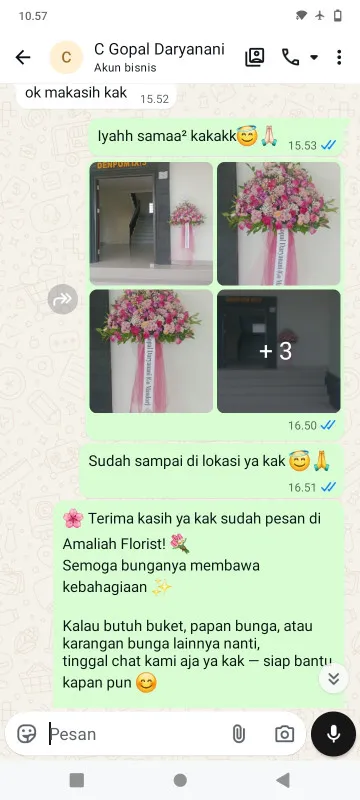 Pengiriman Karangan Bunga Lemahmakmur Tempuran